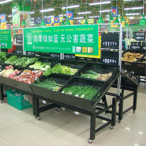 Fruit And Vegetables <span class=keywords><strong>Grocery</strong></span> Store Shelf Design, Store Shelf Shelves Retail Display - Product Image 2