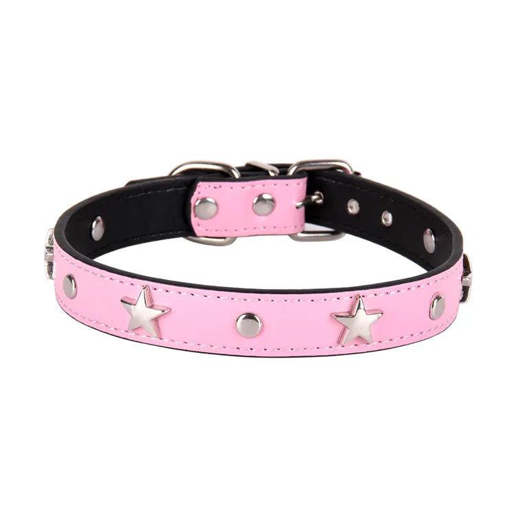 Premium Material Leather Dog Collar Manufacturer Custom Personalised Durable Luxury Leather Collar for Dogs