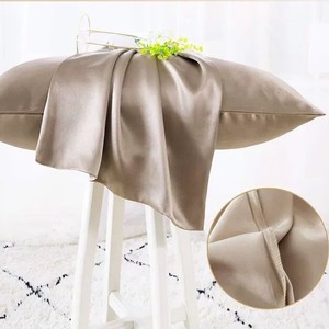 ปลอกหมอนผ้าไหมถักลาย100% บริสุทธิ์19ใบมัลเบอร์รี่ทรงสี่เหลี่ยมหรูหราเป็นมิตรต่อสิ่งแวดล้อมเพื่อปกป้องเส้นผมของคุณและทำให้มันแข็งแรง - Product Image 2