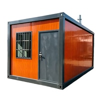 Maisons conteneurs préfabriquées en usine, bureaux modulaires pliables, hébergement pour chantier de construction