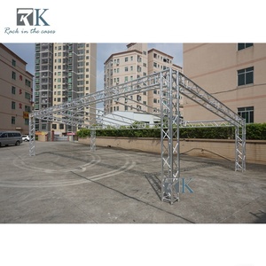 Sistema de Estructura de Aluminio para Escenarios, Conexión Modular por Pasadores, Marco de Truss Portátil - Product Image 3