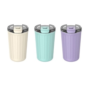 Vaso de Café Portátil Simple de Acero Inoxidable 316, Aislado al Vacío, Doble Pared, Diseño Moderno y Minimalista, Sin Logotipo, Sellado - Product Image 5