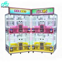 En gros, Machine de jeu à griffes Magic Box 3 Primes, Équipement d'arcade commercial à monnayeur pour salles de jeux et distributeur de cadeaux