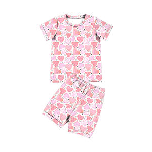 TZ-336-HXL Vêtements pour bébés, vêtements pour filles d'été 2021, ensembles de vêtements mignons pour enfants, t-shirt et pantalon, ensembles de vêtements 2 pièces pour enfants - Product Image 4