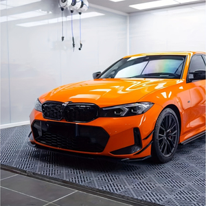 Vinilo para Envolver Vehículos, Color Naranja Cristal, Antiarañazos, de PVC y PET, en Oferta - Product Image 1