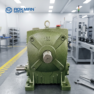 WP Series Cast Iron <b>Worm</b> Gearbox Low Noise Smooth Operation Reducer for Automated Manufacturing Equipment - Product Image 1