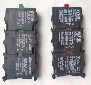Nuevo Contacto Auxiliar M22-K10 Normalmente Abierto, Contacto Auxiliar Original para Botón M22-K10, Contacto Auxiliar para Interruptor M22-K10 - Product Image 1