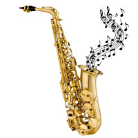 Manufacturer Wholesale Handmade High Grade Durable Professional Eb Alto Saxophone Wind Instrument Attached High Frequency F Key