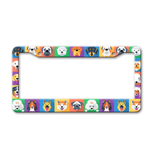 Personnalisé de haute qualité galvanoplastie 3d en plastique gaufré Usa support de plaque de voiture cadre de plaque d'immatriculation pour couverture de plaque de voiture - Product Image 3