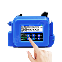 Imprimante à jet d'encre portable 12.7MM pour code à barres texte QR numéro de lot Logo étiquette de date avec encre à séchage rapide