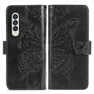 Pour Samsung <span class=keywords><strong>Galaxy</strong></span> <span class=keywords><strong>Z</strong></span> <span class=keywords><strong>Fold</strong></span> 4 Big Butterfly Wallet Case, pour <span class=keywords><strong>Galaxy</strong></span> <span class=keywords><strong>Z</strong></span> <span class=keywords><strong>Fold</strong></span> 5/<span class=keywords><strong>Fold</strong></span> 6 Credit Card Case Pouch Bag - Product Image 4