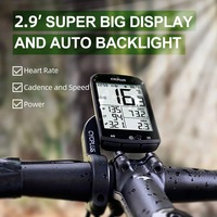 CYCPLUS GPS komputer sepeda, takometer odograf gigi Biru ANT aksesoris pit
