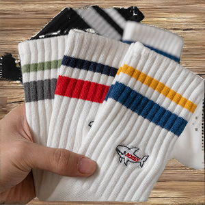 Chaussettes de sport personnalisées pour hommes, chaussettes de course et de gym, anti-transpiration et vente en gros - Product Image 2