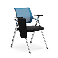 Chaise d'ordinateur de bureau chaise de visiteur de formation pliable à dos en maille utilisation de conférence de conception moderne