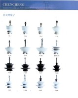 Aisladores de Porcelana para Postes de Líneas de Alta Tensión, Aislador de Suspensión de Tensión Personalizable Galvanizado para Cables Eléctricos de 11-33KV