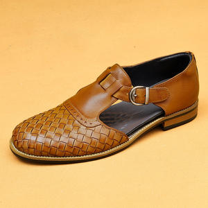 Sandalias Gladiador Romanas de Verano para Hombre, Más Vendidas, de Cuero Genuino, Tejidas a Mano, Casuales, para Playa, Aire Libre, Bodas, Transpirables - Product Image 6