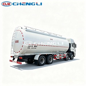 รถบรรทุกซีเมนต์ Shacman 8X4 แบบถังบรรจุซีเมนต์จำนวนมาก พวงมาลัยขวา/ซ้าย รถบรรทุกซีเมนต์แบบถังลมปรับแต่งได้ รถบรรทุกขนส่งผงปูนแห้ง - Product Image 2