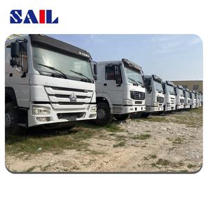 SAIL chine 6X4 40 tonnes HOWO 371 chauffeur d'occasion camion remorquage conteneur remorque tracteur camions prix de la tête - Product Image 2