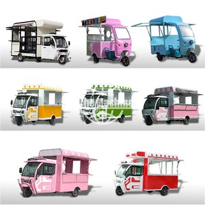 Kiosque mobile de restauration rapide en acier inoxydable pour snacks, hot-dogs et glaces, utilisation extérieure, garantie 2 ans, résistant à la rouille - Product Image 2