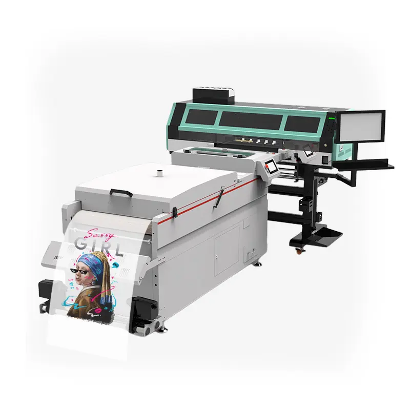Dtf printer 2/4 pcs printhead Automatic Inkjet Printers i3200 printer dtf