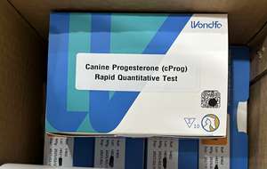 Réactif de test de VET-YG-101 de progestérone Wondfo Cprog Réactifs Finecare wondfo pour machine de test de chien Progesteron - Product Image 3