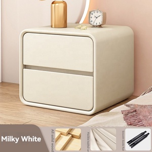 2027YOUTAI Großhandel Günstiger Moderner Nachttisch PU-Leder Nachtschrank Schlafzimmerschrank Aufbewahrung Wohnmöbel - Product Image 2