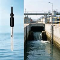 Capteur de pH pour l'alimentation en eau municipale 0-14pH RS485 Modbus pour la surveillance de la qualité des conduites du réseau de distribution d'eau urbaine
