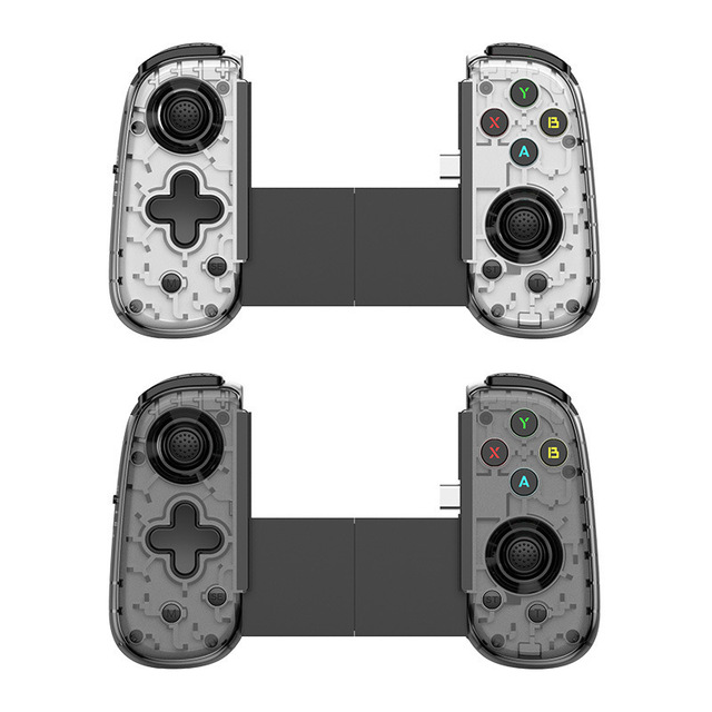 D6mini Hall Stretch Gamepad Wired Wireless for Adapter with Vibration Dual Vibration Motor for Android/iOS/Switch/Computer