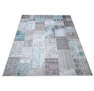 Tappetino per pavimento in ciniglia in poliestere di nuova moda <span class=keywords><strong>tappeto</strong></span> Patchwork Design prezzo di fabbrica tappetino da preghiera per soggiorno - Product Image 2