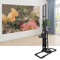 Nouvelle imprimante murale verticale UV intelligente semi-automatique 3D XP600 à 5 couleurs d'encre, 1 an de garantie pour la décoration de bâtiments