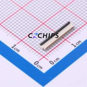 FPC-0.5HF-24PWBH10 FFC/FPC Connector SMD,P=0.5mm,Horizontal Mount Connector Flip Cover Type Double Side Contact / Top Bottom - Product Image 1