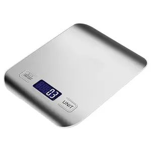 Etekcity Esszkala digitale Küchenwaage 304 Edelstahl Gewicht in Gramm und Unzen für Backen Kochen und Mahlzeitvorbereitung LCD D
