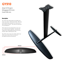 Planche de kitesurf hydrofoil GY910 unisexe en fibre de carbone, petite lame, planche de surf électrique, sports nautiques, wingfoil