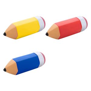 Custom PU Foam Pencil Stress Relief Toy, <b>Squeeze</b> Toy Logo Printing Promotional Gift, Anxiety Relief <b>Ball</b> - Product Image 5