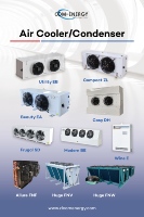 Unités de condensation personnalisées COM-ENERGY 2HP pour bains de glace de gym |   Inverter R290 |   Échangeur de chaleur à plaques EEV avec moteur EC, unité encastrée OEM ODM