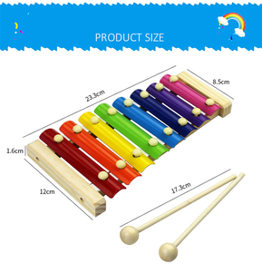 Venta directa de fábrica de coloridos dibujos animados mano tocar xilófono juguetes Amazon Venta caliente inicio bebé juguetes m - Product Image 6
