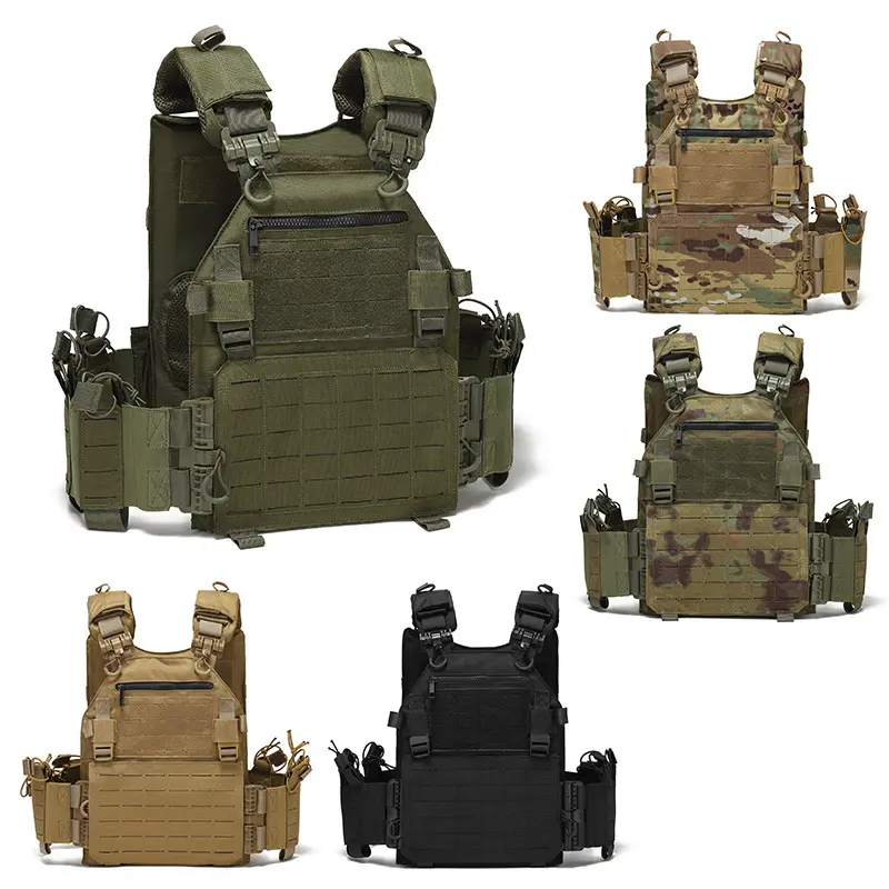Tactical Vest for Men Adjustable Vest plate carrier tactical vest with quick release