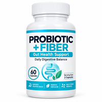 Capsules de Probiotiques et de Fibres pour la Santé Intestinale des Adultes – Équilibre Digestif – Complément Alimentaire en Gros – Marque Privée