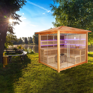 Trong Polen 4 Người Fass Truyền Thống Vườn Ngoài Trời Gỗ Tuyết Tùng <span class=keywords><strong>Dome</strong></span> Tắm Hơi - Product Image 6