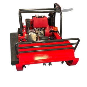 Tondeuse à gazon télécommandée 190CC à essence 4 temps, lame rotative, fonction mulching, qualité professionnelle, utilisation tout-terrain - Product Image 5