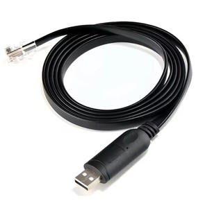 1.8m FTDI chip ft232r <span class=keywords><strong>USB</strong></span> giao diện điều khiển cáp Type-A <span class=keywords><strong>USB</strong></span> Nam để RJ45 8P8C <span class=keywords><strong>Jack</strong></span> Rollover giao diện điều khiển cáp cho Cisco Huawei h3c tengda - Product Image 1