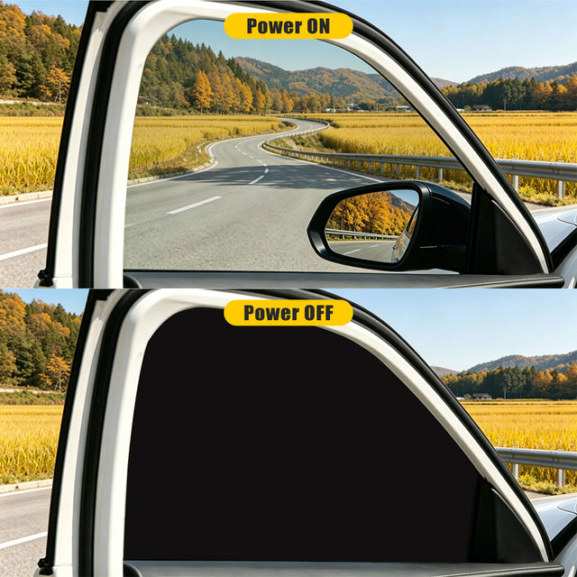 High Light Transmittance PDLC Smart Film Car Window Electric Switchable Privacy Tint Film Keep Indoor Brightness