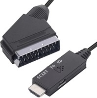 Nouveau convertisseur SCART vers HDMI pour une mise en qualité supérieure jusqu'à 1080P pour HDTV