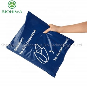 Tùy chỉnh in Poly bưu phẩm gửi thư túi cho quần áo bao bì phân hủy sinh học nhựa vận chuyển phong bì túi - Product Image 3