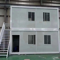 Maßgefertigtes 20-Fuß 2-Zimmer Schnell-Mobilheim, Vorgefertigtes Container-Wohnhaus, Modernes Erweiterbares Containerhaus