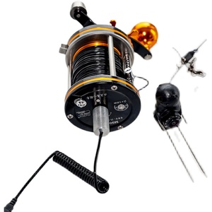 Buscador de peces subacuático HD portátil, pantalla de línea principal Visual con ancla, cuchillo de pesca, accesorios, juego completo de herramientas de plástico - Product Image 1