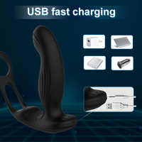 Weicher Silikon Analplug für die Prostatamassage, Prostatamassagegerät, Analdilatator, Butt Plug Dildos für Männer, Erotik-Accessoires