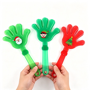 Aplaudidores Luminosos Ecológicos de 28 cm, Aplaudidores de Mano de Plástico Brillante, Generadores de Ruido para Conciertos y Fiestas, Tamaño Grande, Venta al por Mayor - Product Image 2