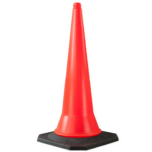 トップセーフ1000mm警告反射ロードコーンポール道路PVC交通コーン高速道路警告用 - Product Image 6