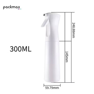 Nueva botella de spray de espuma continua de 200ml / 300ml, adecuada para jabón de manos para limpieza del hogar, botella de espuma fina - Product Image 1